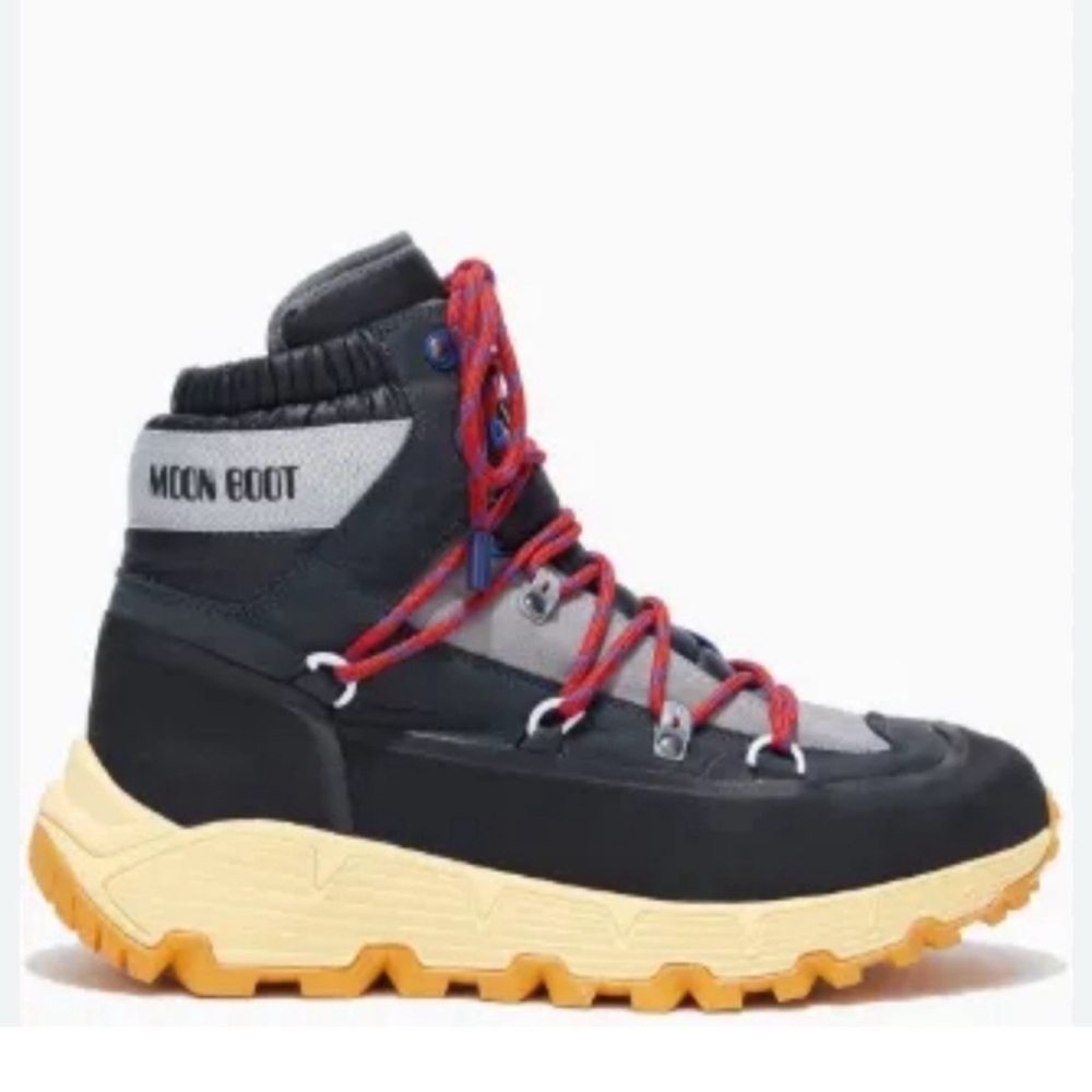 Moon Boot Tech Black Hiker Boots 41=8.5